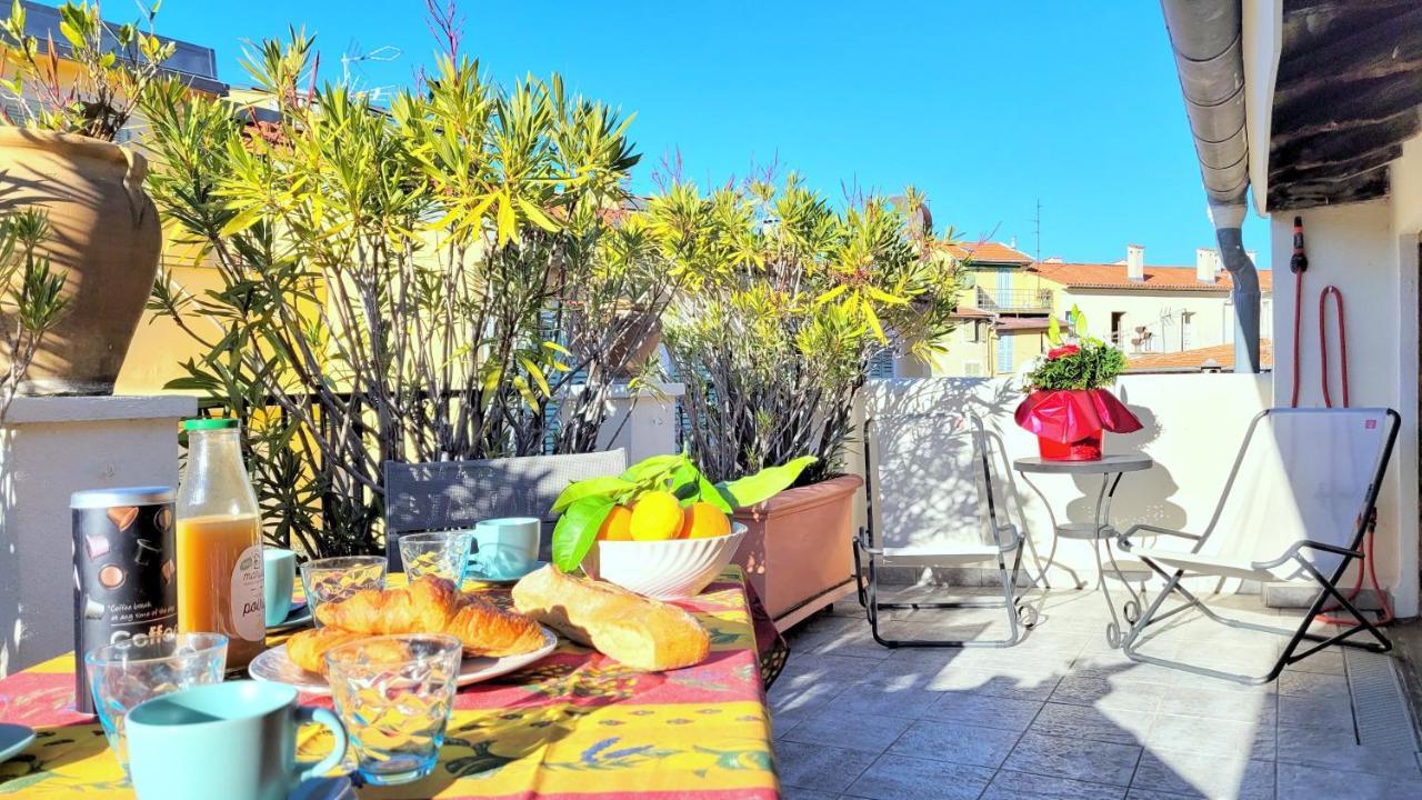 Ze Perfect Place - Appartement De Charme Nicois - 2 Chb & 2 Sdb - Ac - Terrasse - Vieux Nice Eksteriør billede